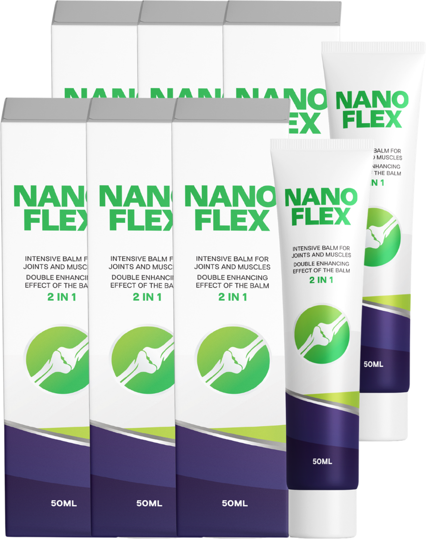 Nano Flex — zestaw 6 tubek po 50 ml